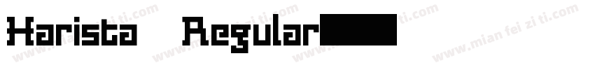 Harista Regular字体转换